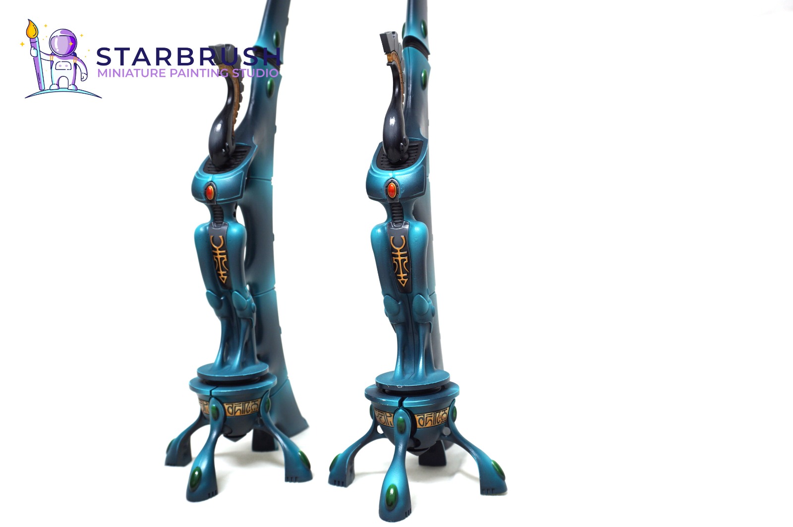 Portal de la Telaraña Aeldari terminado para Warhammer 40k