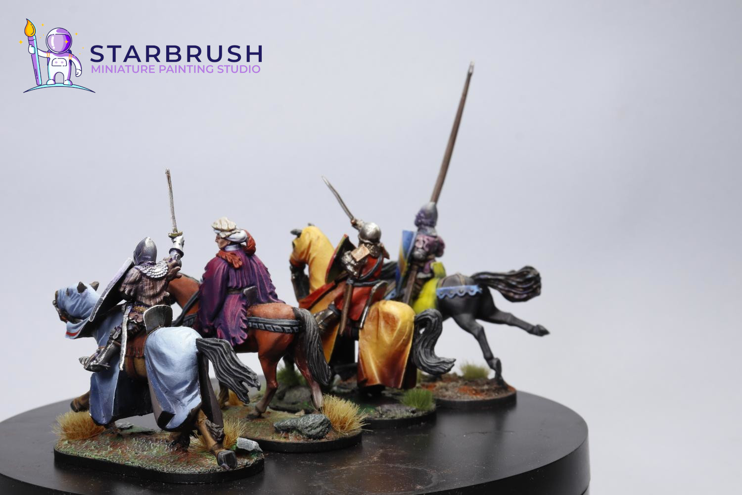 Miniaturas medievales siglos XII–XIV — arqueros