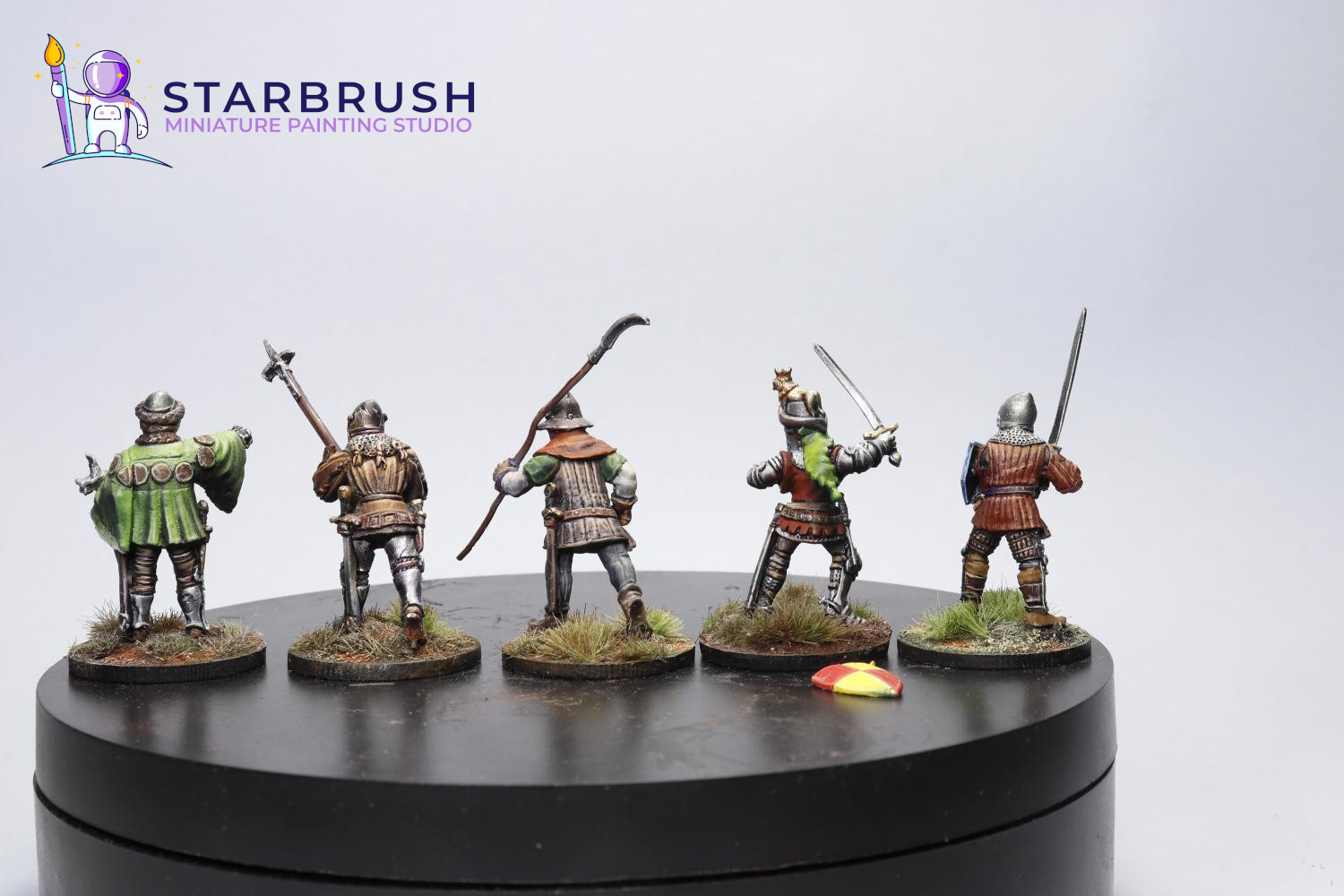 Miniaturas medievales siglos XII–XIV — caballería medieval