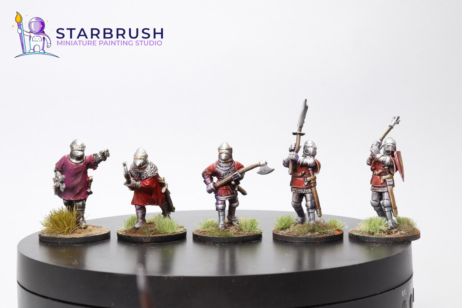 Miniaturas medievales siglos XII–XIV — ballesteros