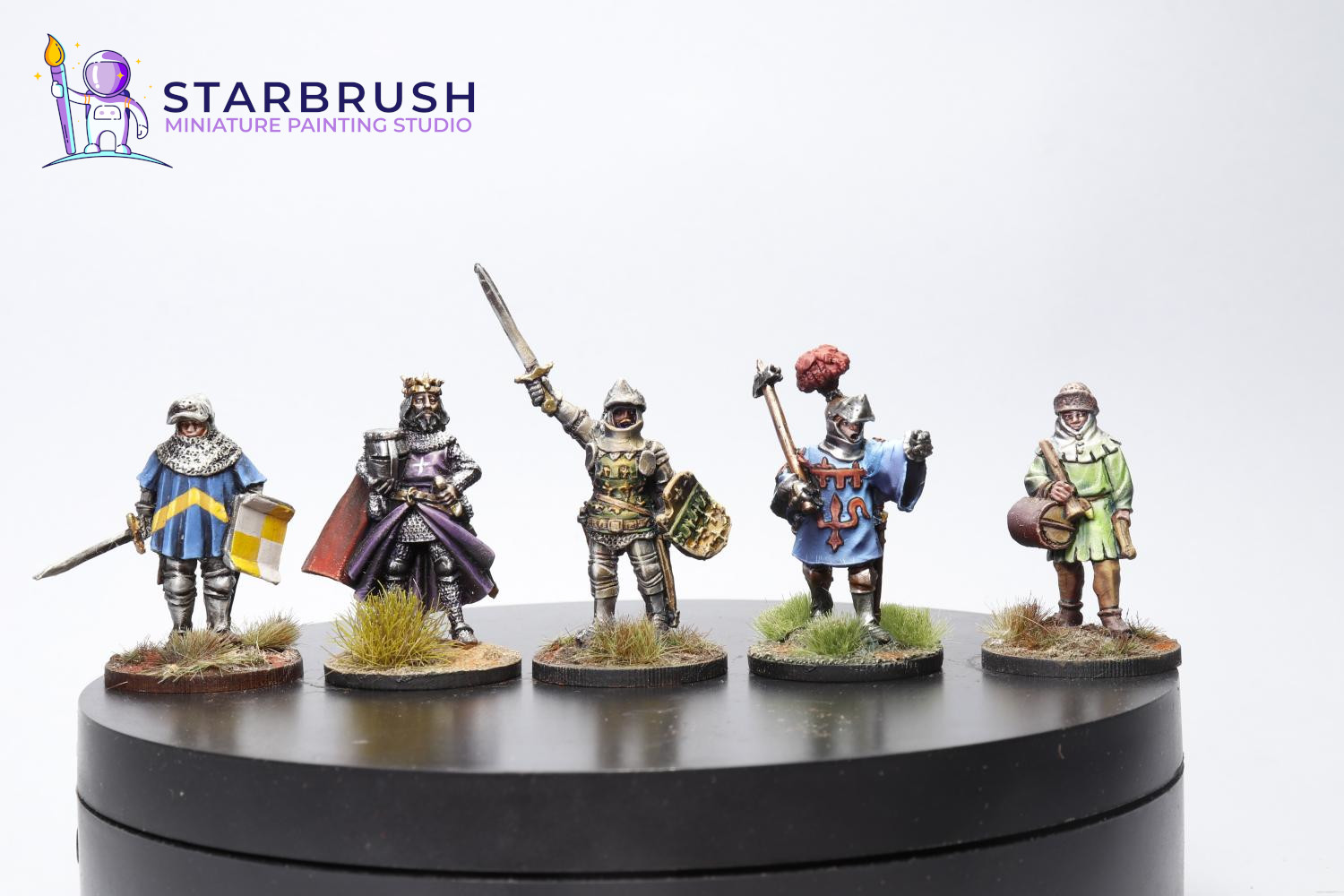 Miniaturas medievales siglos XII–XIV — arqueros