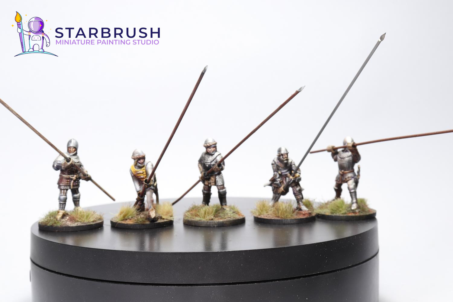 Miniaturas medievales siglos XII–XIV — caballería medieval
