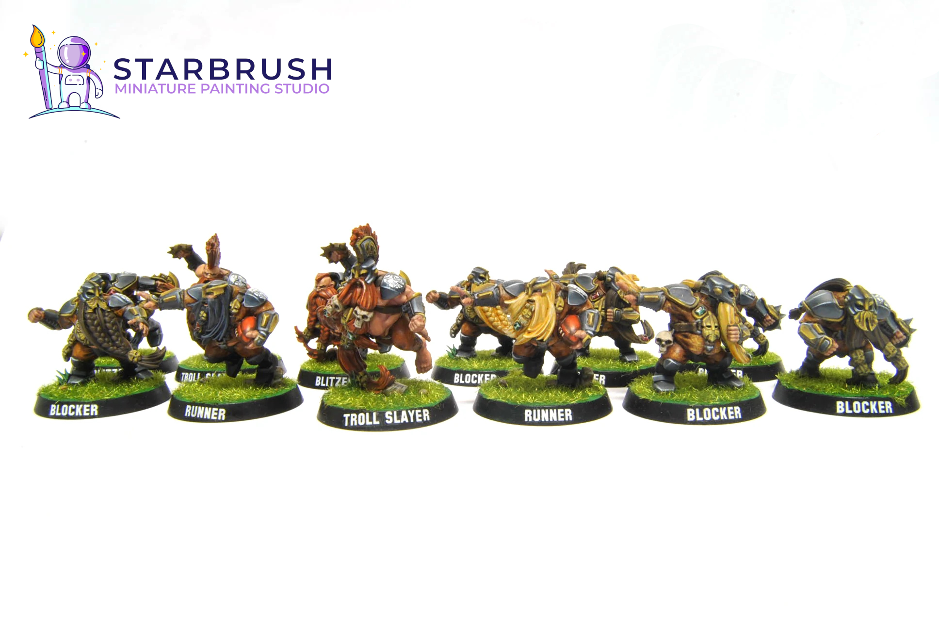 Equipo de Enanos Blood Bowl. Nivel 4