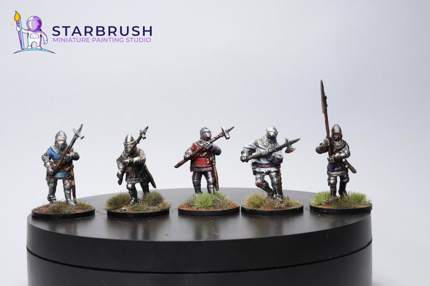 Miniaturas medievales siglos XII–XIV — caballería medieval