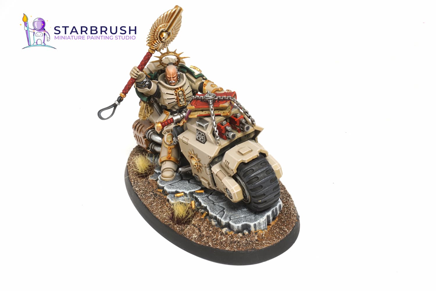 Space Marines Chaplain on Bike. Level 2 1