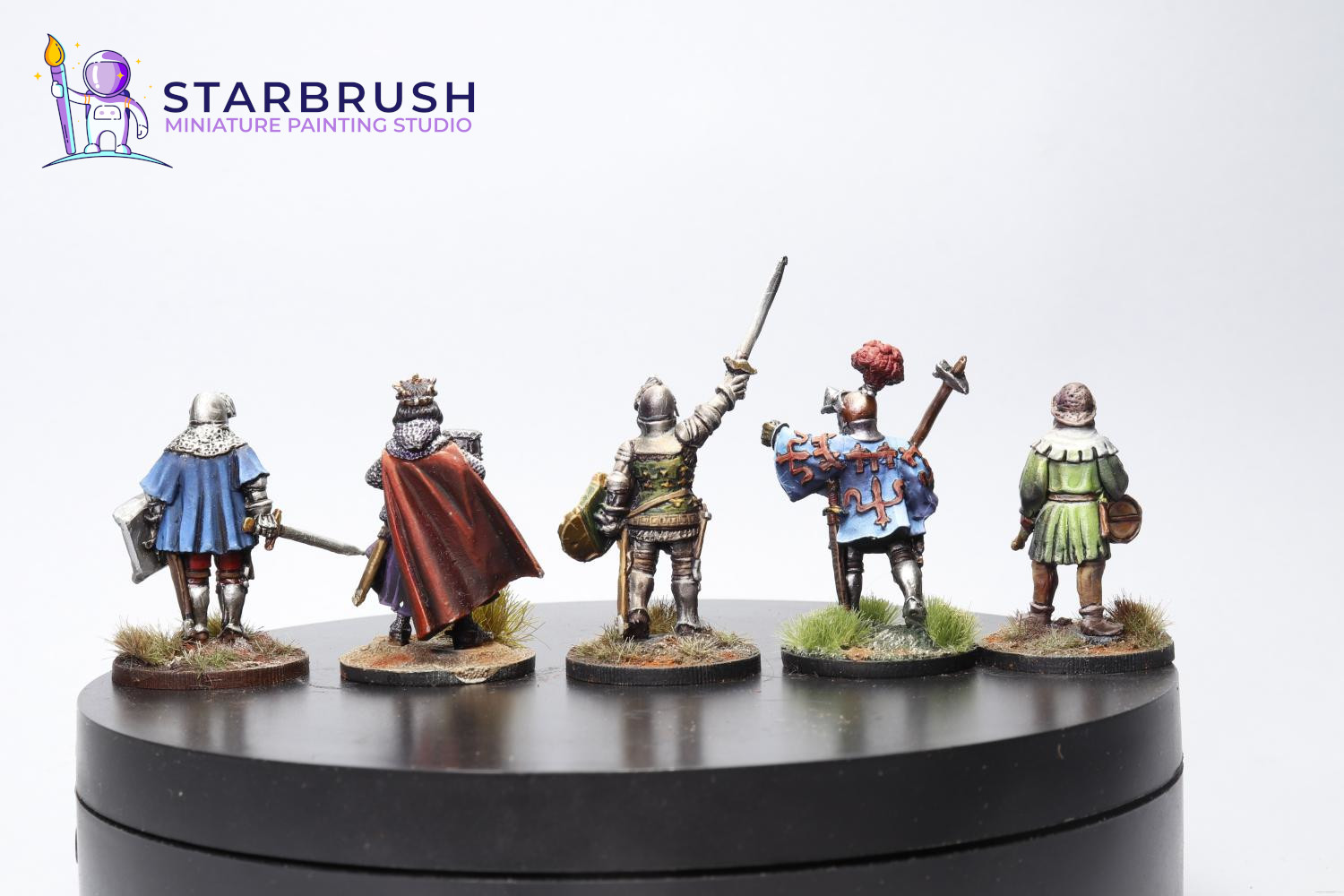 Miniaturas medievales siglos XII–XIV — ballesteros