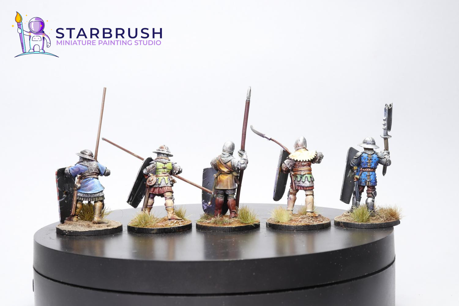 Miniaturas medievales siglos XII–XIV — ballesteros