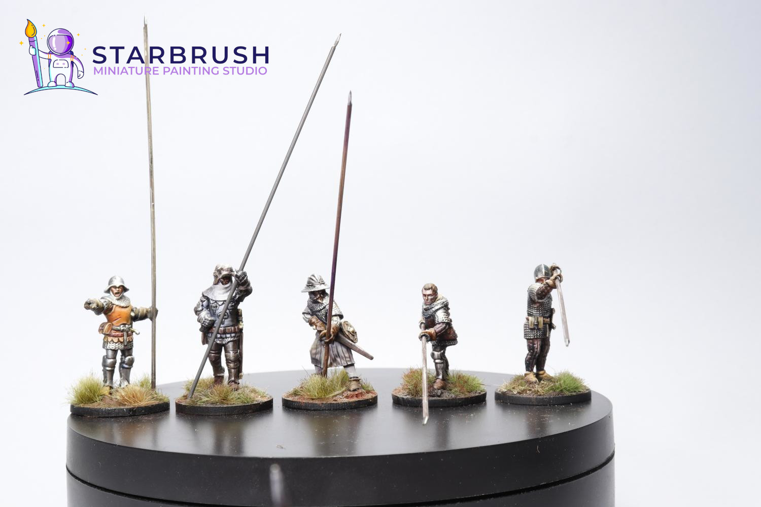 Miniaturas medievales siglos XII–XIV — arqueros