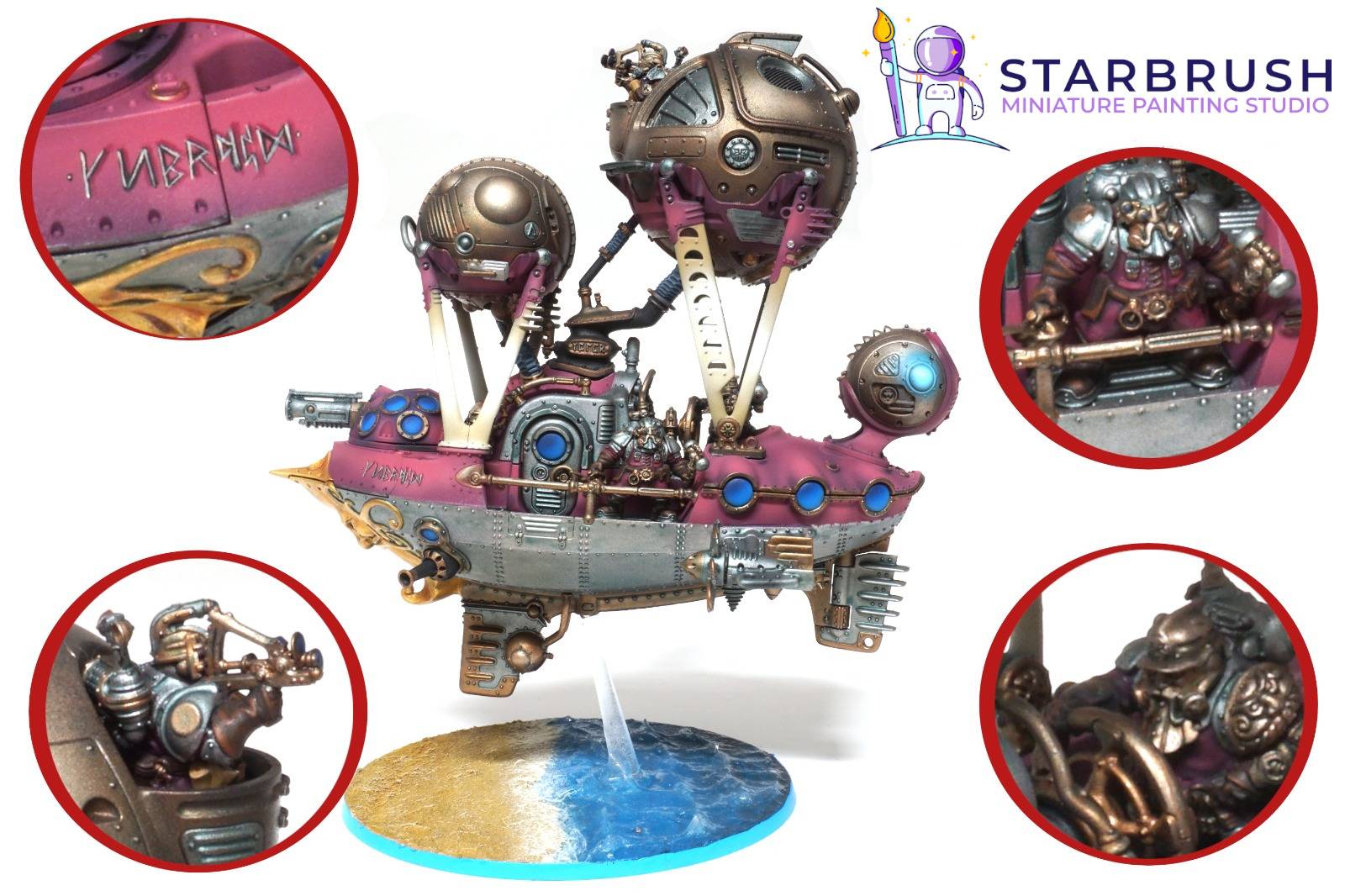 Arkanaut Frigate. Kharadron Overlords