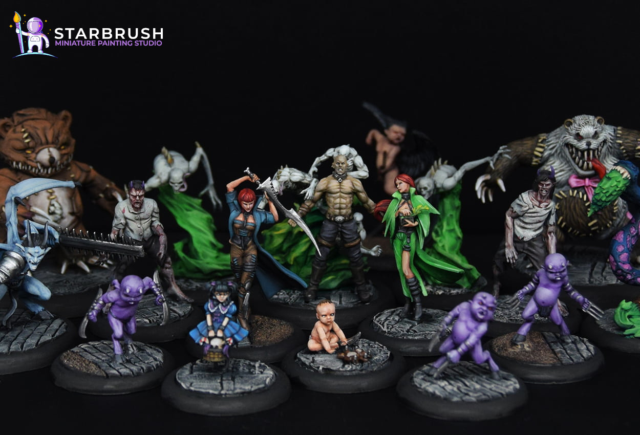 Malifaux Miniatures. Level 3 1