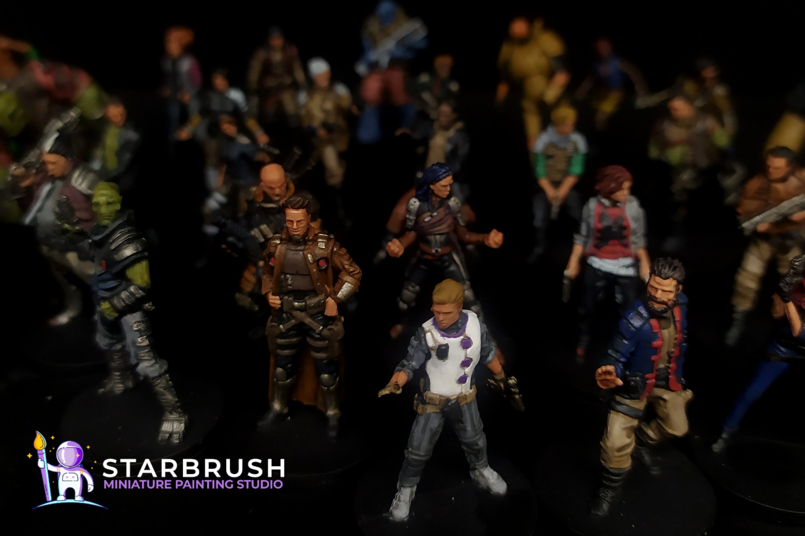 Core Space Miniatures. Legacy Level 1 3