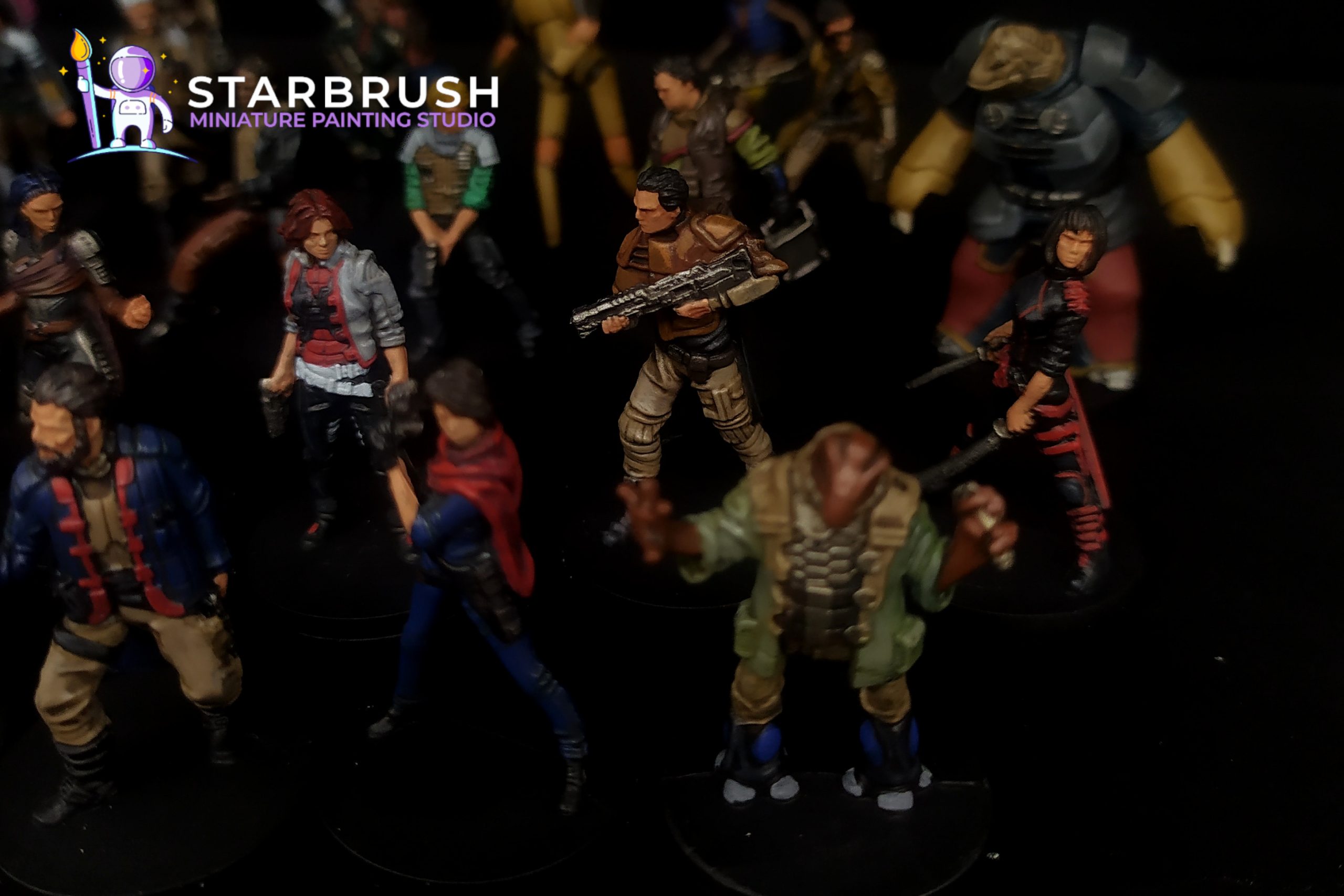 Core Space Miniatures. Legacy Level 1 2