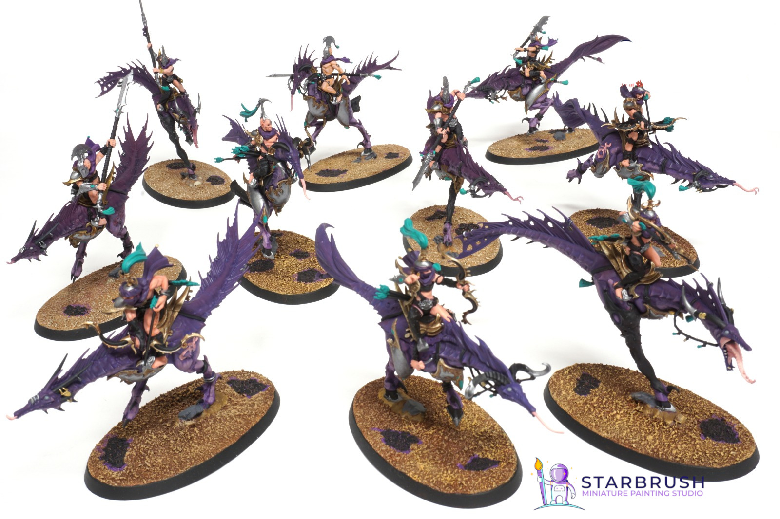 Hedonites of Slaanesh with Sigvald and Glotus. Level 1 10