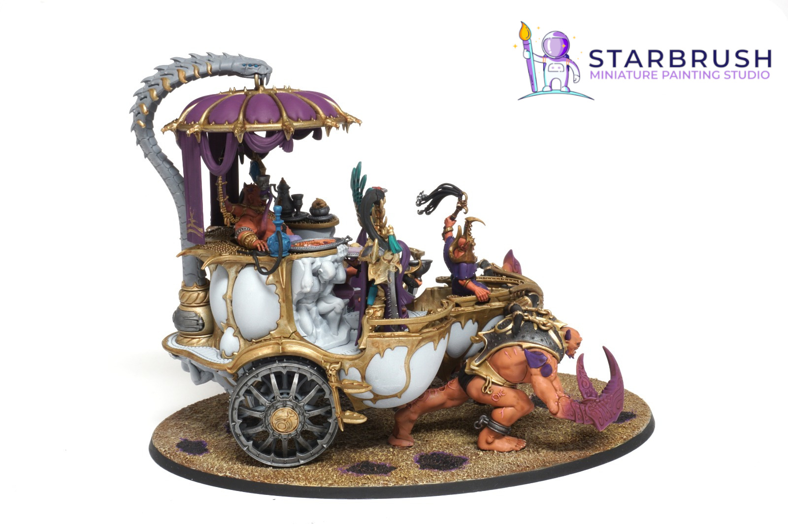 Hedonites of Slaanesh with Sigvald and Glotus. Level 1 4