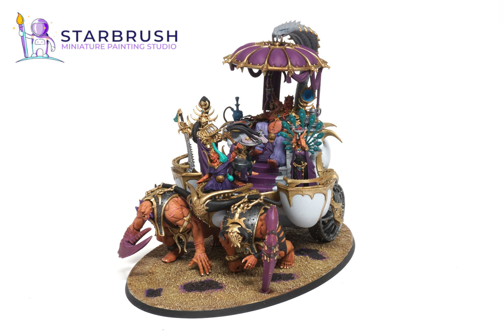 Hedonites of Slaanesh with Sigvald and Glotus. Level 1 3