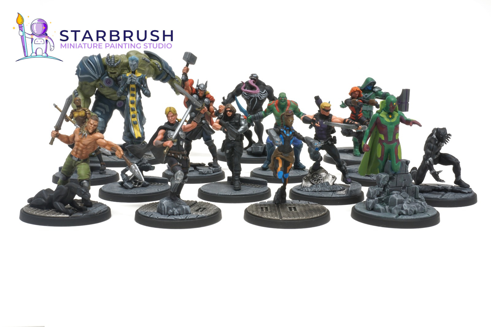 Marvel Crisis Protocol. Expansion Characters. Level 1 7