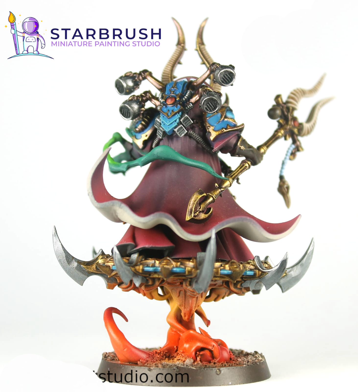 Painting Ahriman 2