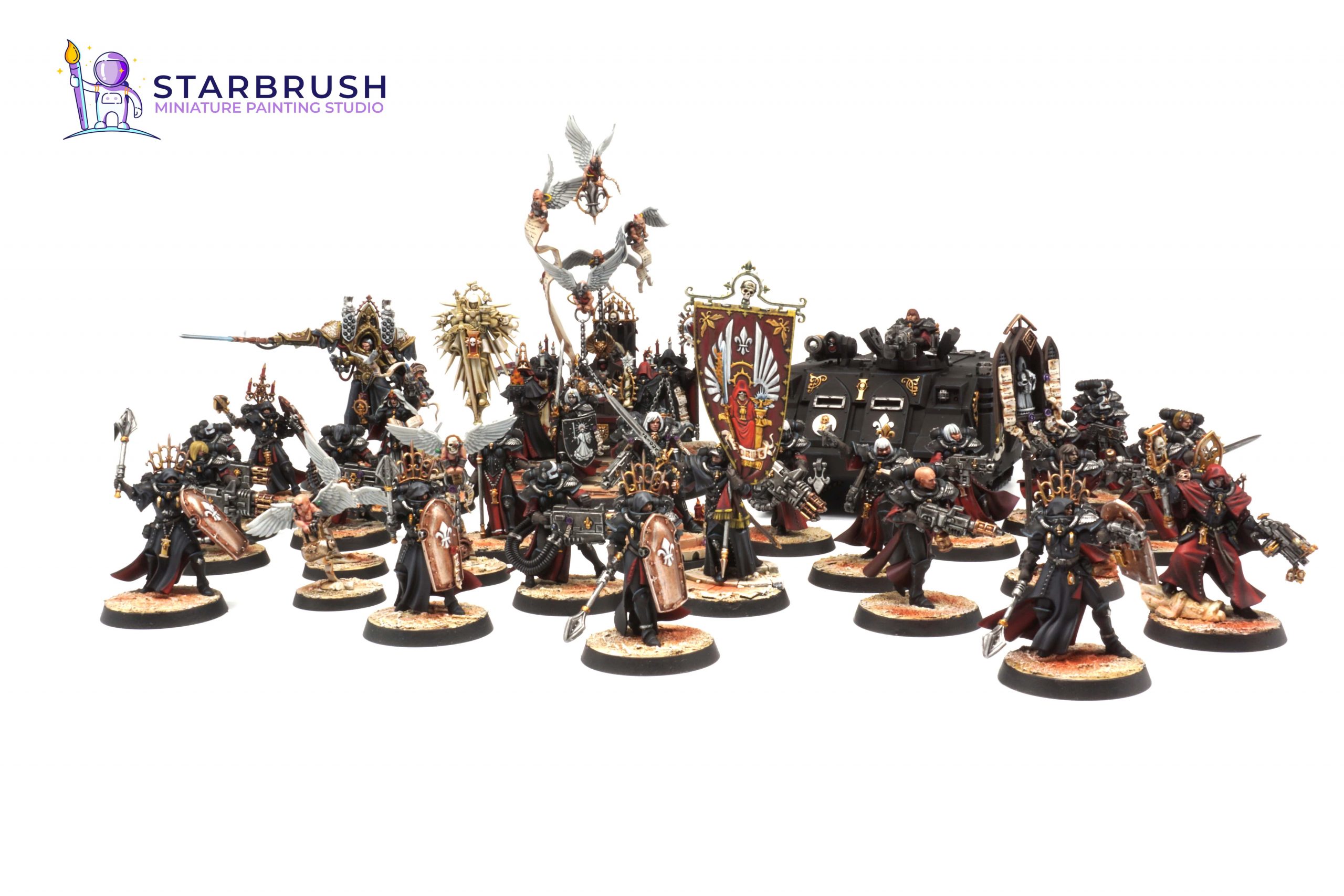 Unidad Stormcast pintada en nivel juego