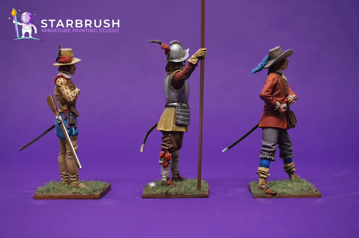 The Thirty Years Wars. 54mm Miniatures. Level 3 1