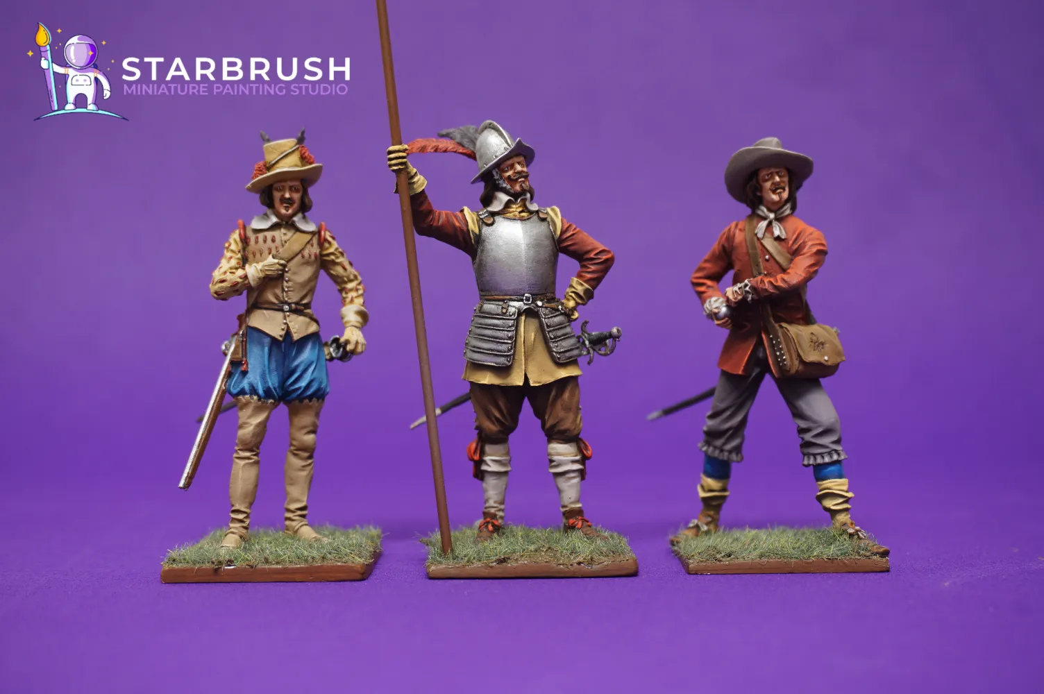 the tirty years war miniatures 54mm