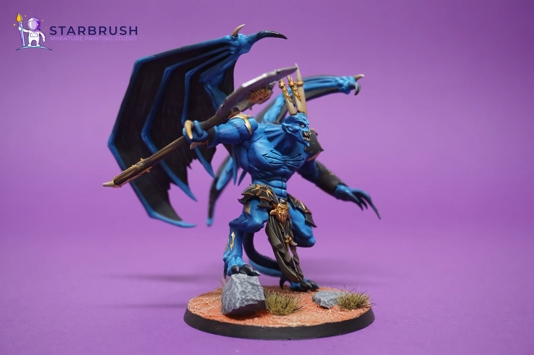 Daemon Prince & Dreadnought Thousand Sons. Level 3 4