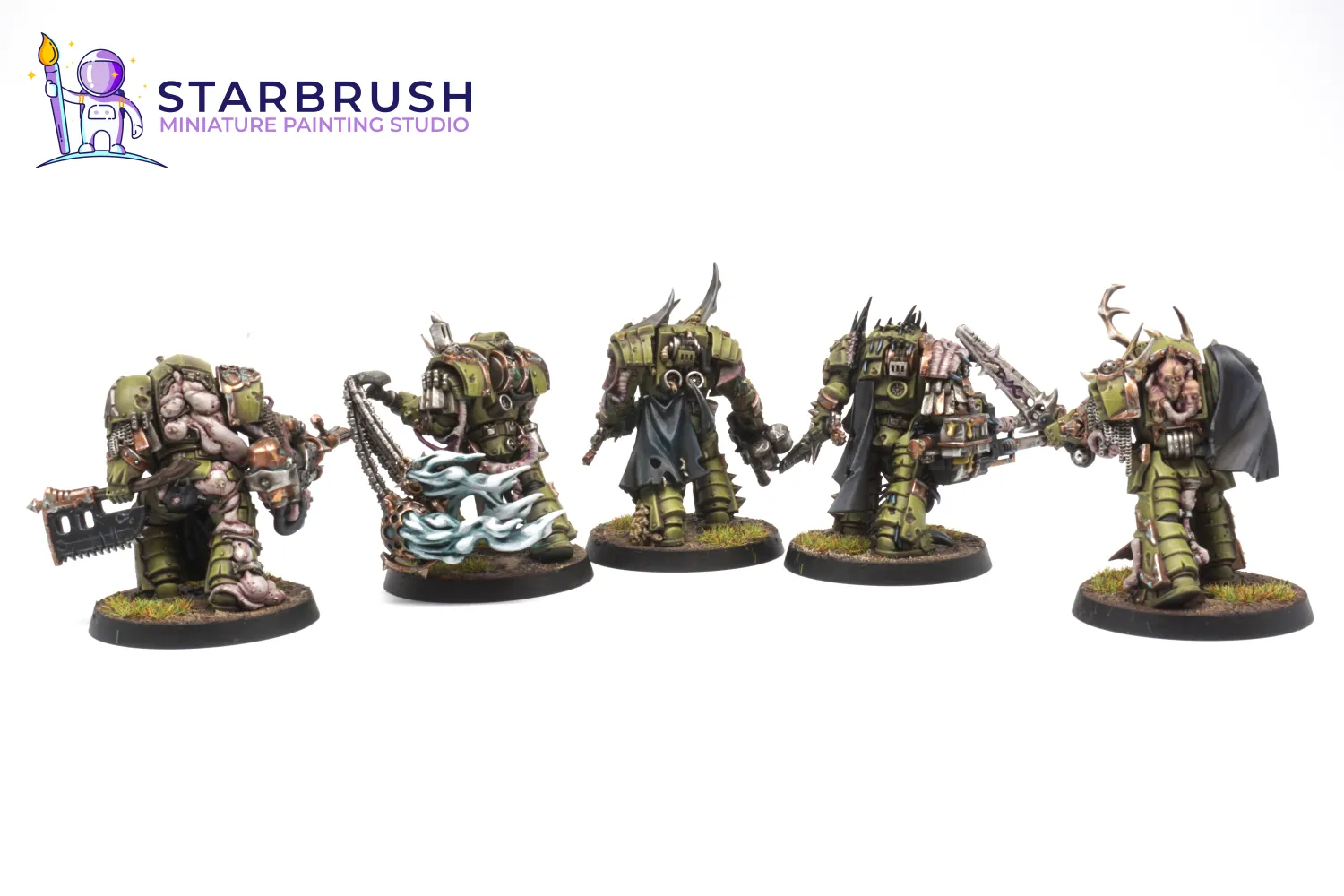 Blightlord Terminators & Nurgle Daemon Prince. Level 3 9