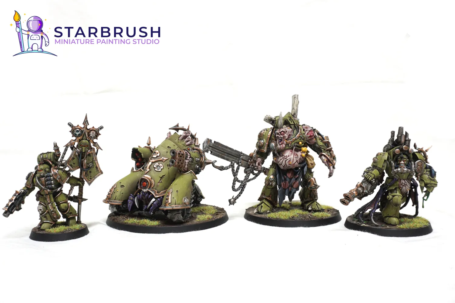 Blightlord Terminators & Nurgle Daemon Prince. Level 3 8
