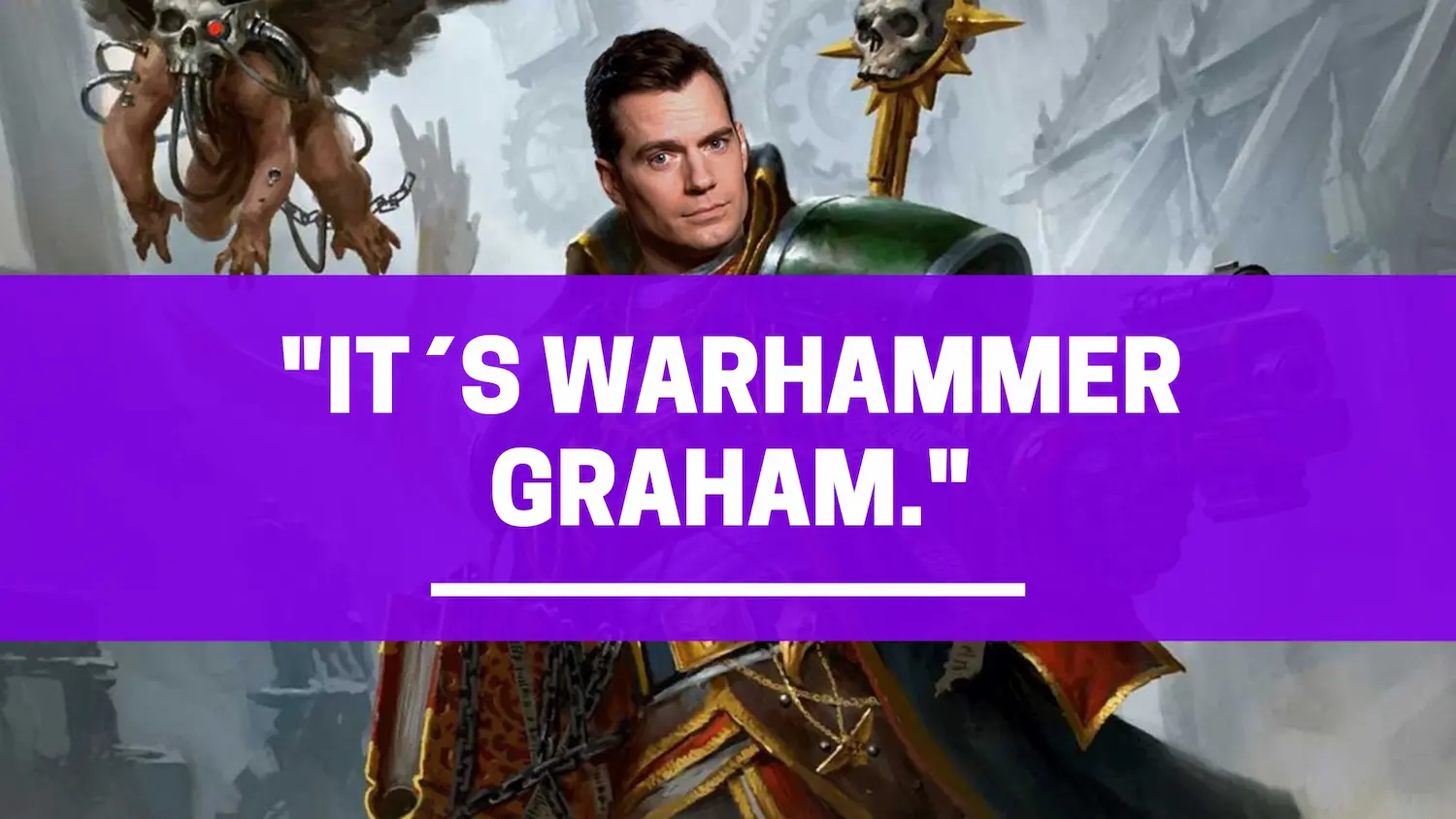 henry cavill warhammer