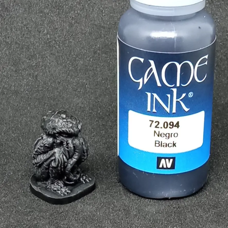 Testing Inks, Washes and Speed Paint 1