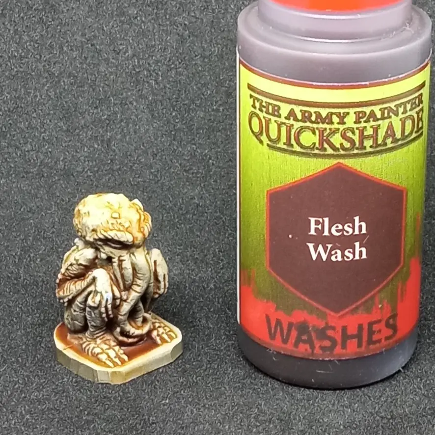 testing flesh wash
