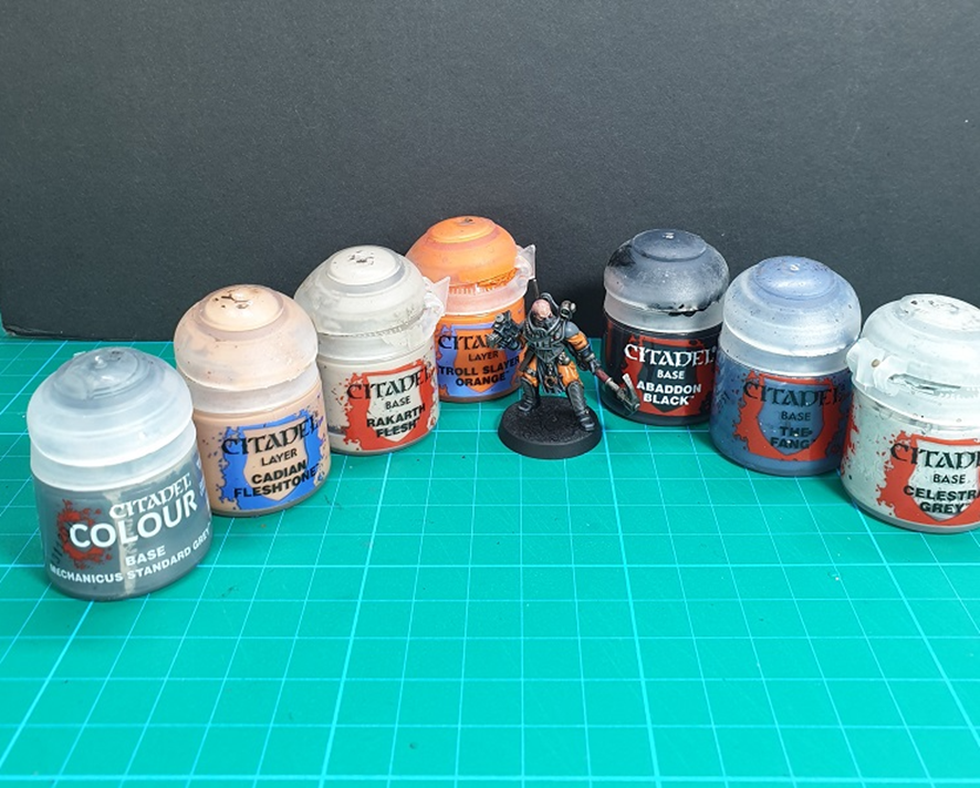 how to paint neophyte hybrids. step 4