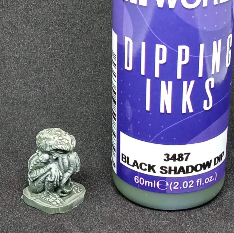 Black Shadow DIP Green Stuff testing