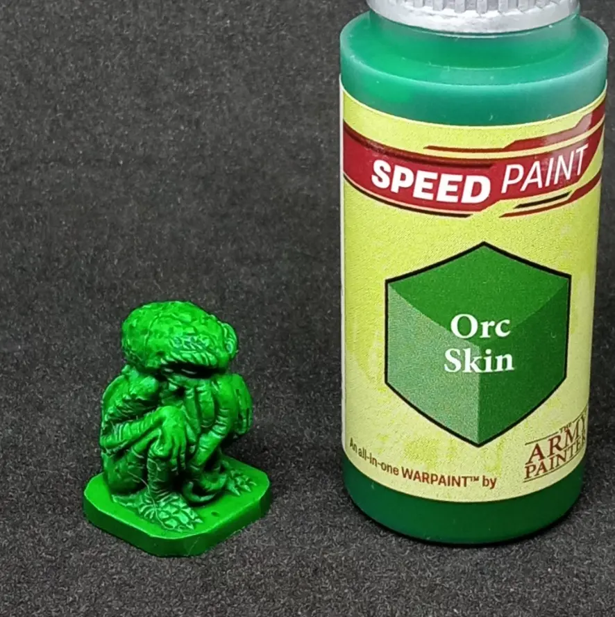 orc skin speedpaint army painter testing