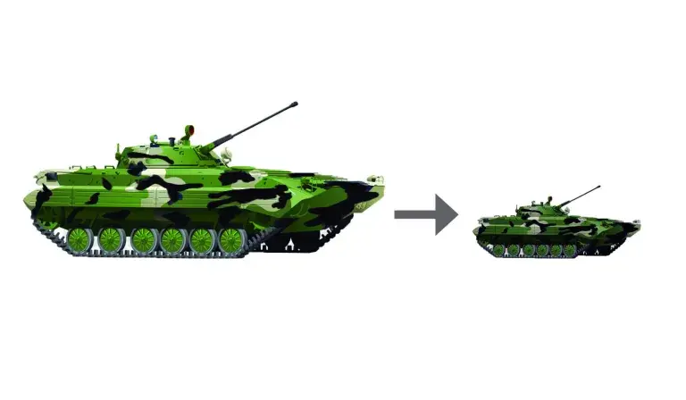 military vehicle scale