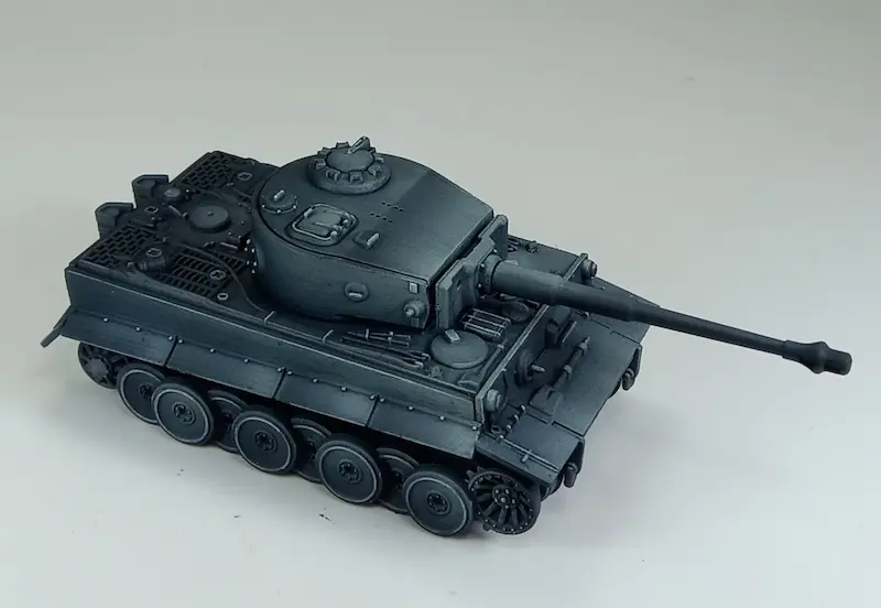 military vehicle with filter