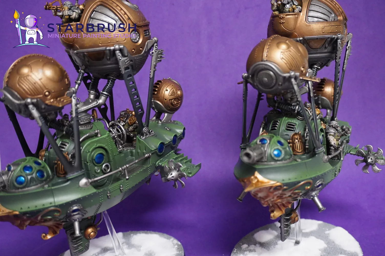 Kharadron. Arkanaut Frigate and Ironclad. Levels 2 & 3 9