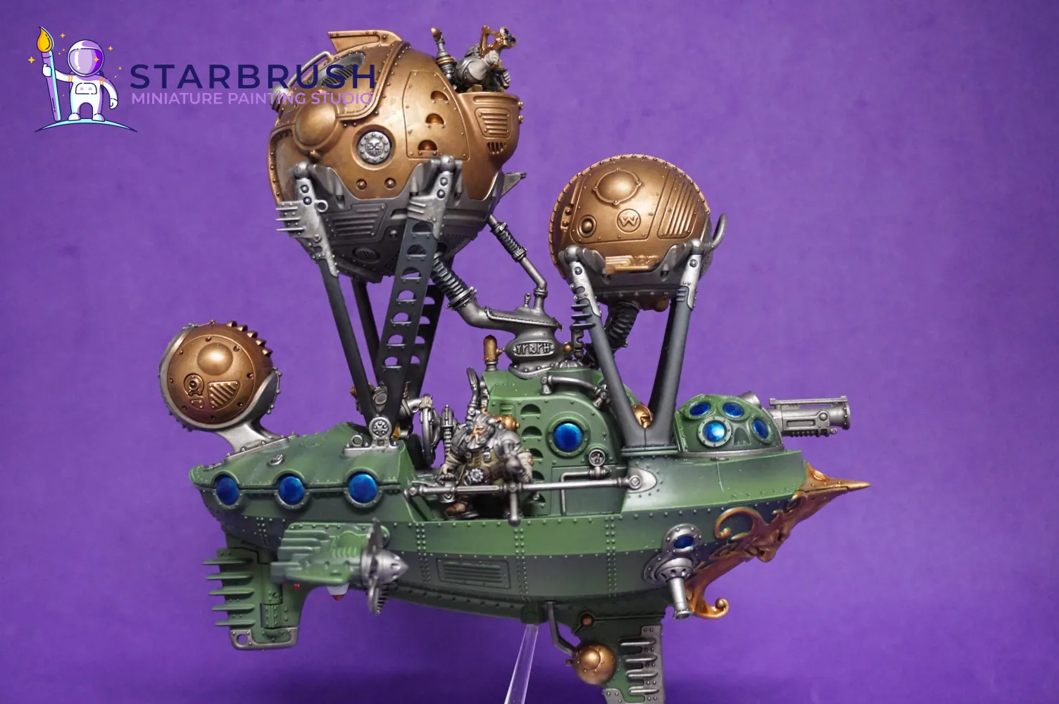 Kharadron. Arkanaut Frigate and Ironclad. Levels 2 & 3 6