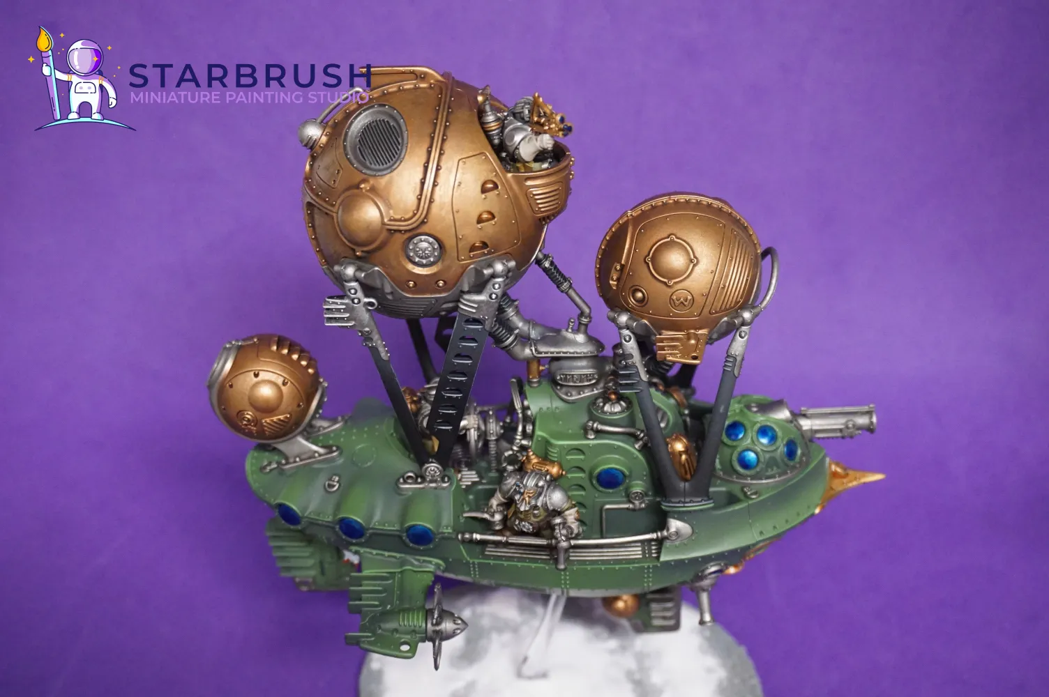 Kharadron. Arkanaut Frigate and Ironclad. Levels 2 & 3 5