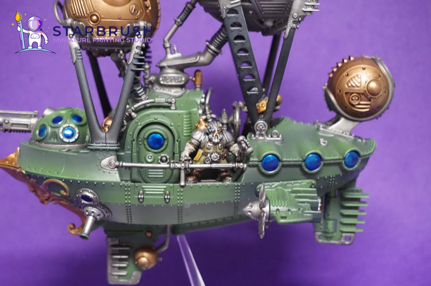 Kharadron. Arkanaut Frigate and Ironclad. Levels 2 & 3 1