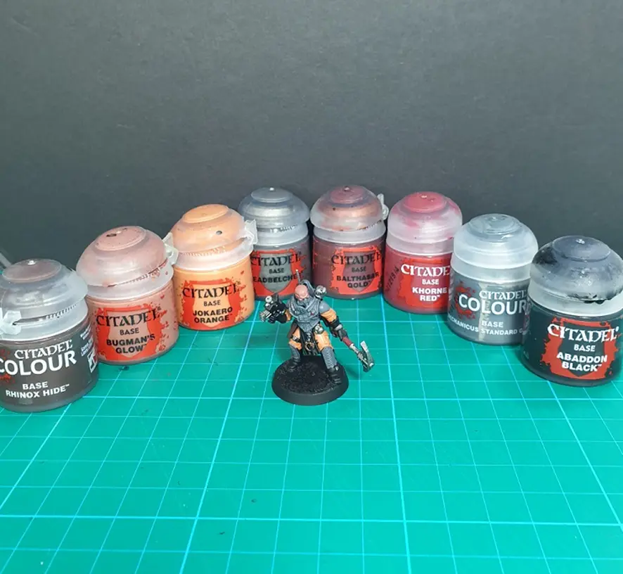 how to paint neophyte hybrids. step 1