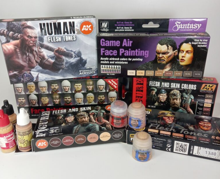 Some flesh color sets available on the market.