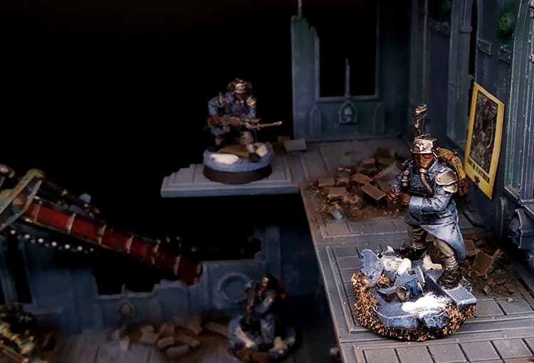 Bespoke display scenery
