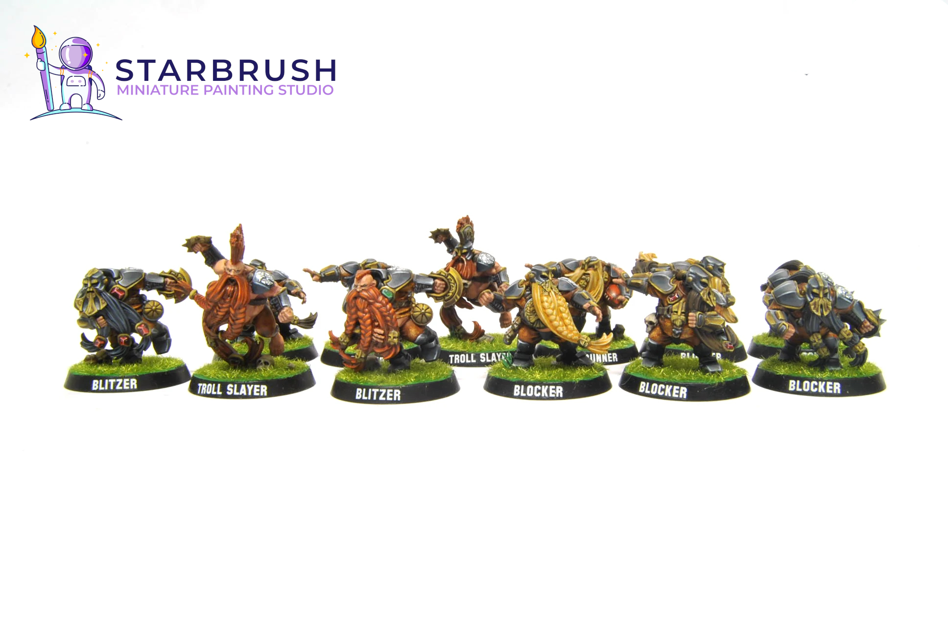 Equipo de Enanos Blood Bowl. Nivel 4