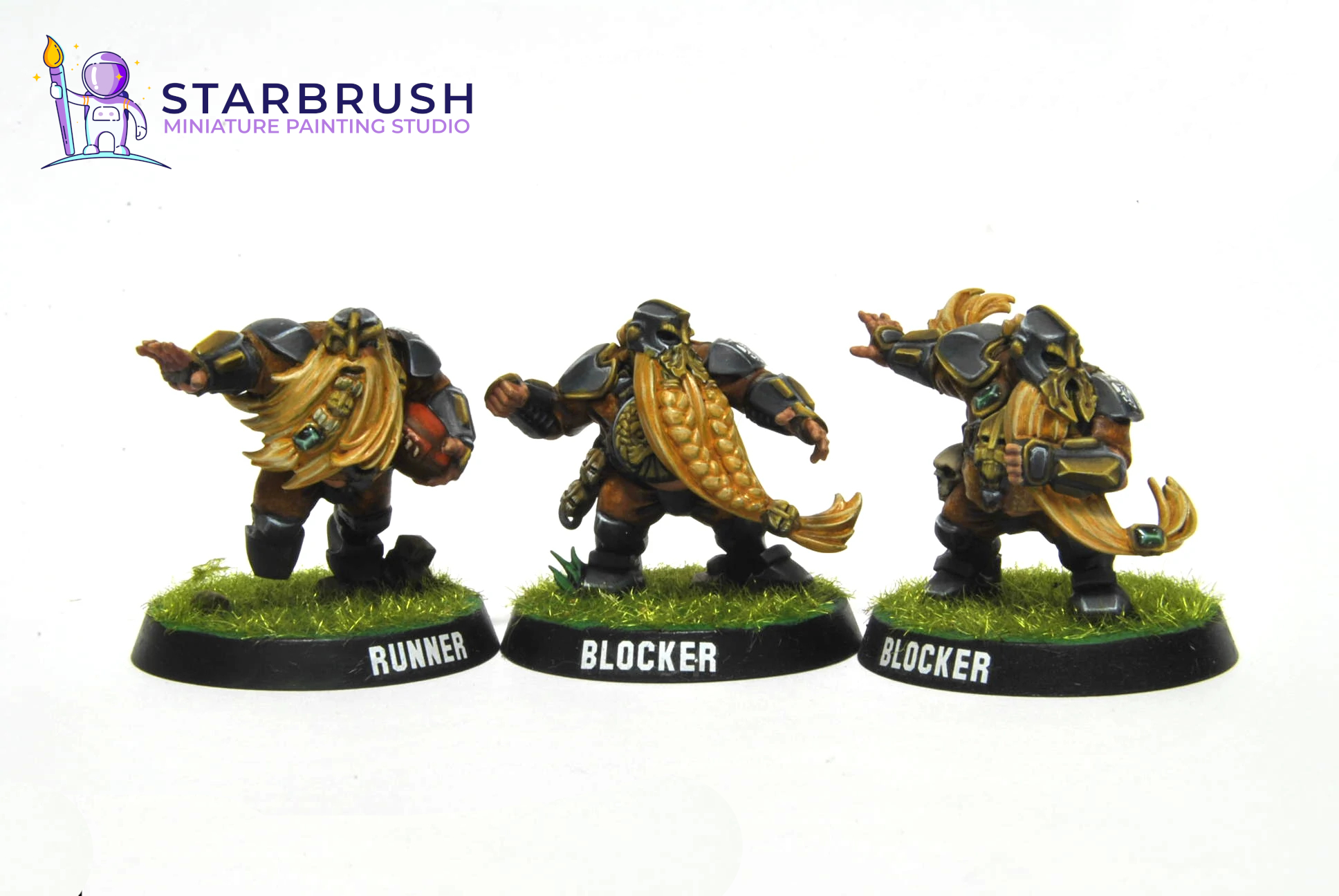 Equipo de Enanos Blood Bowl. Nivel 4