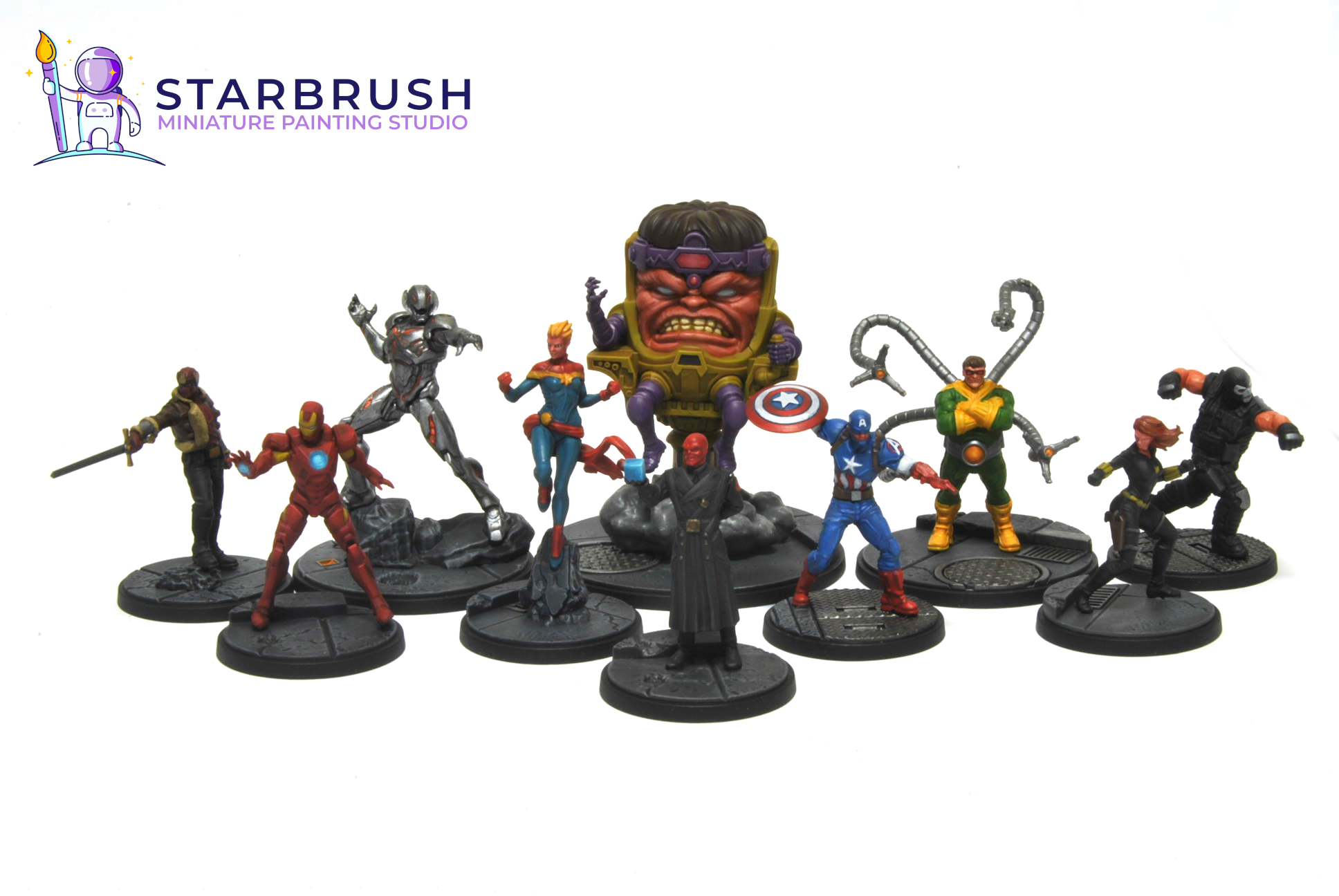 Miniaturas de Marvel Crisis Protocol