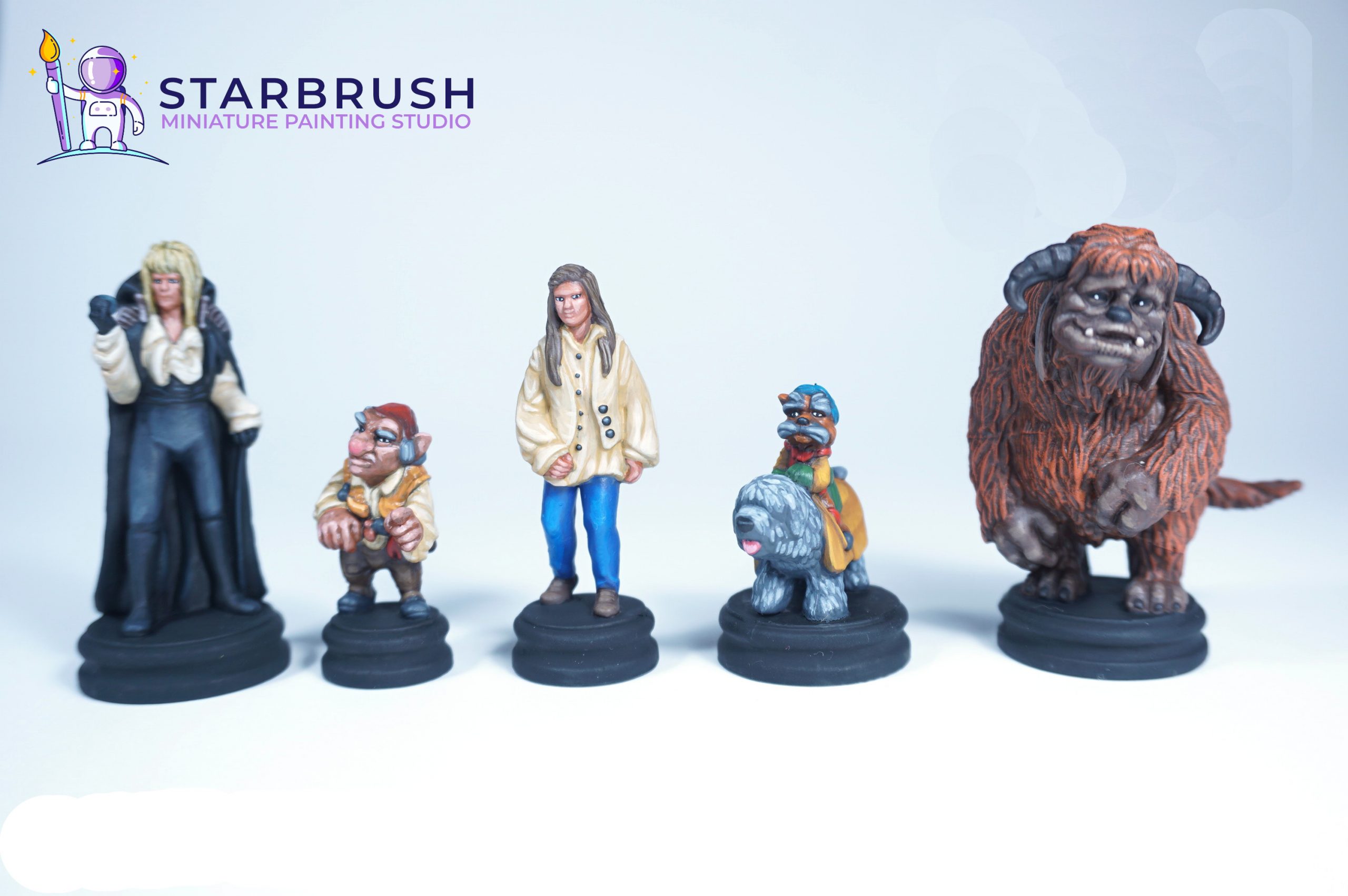 Miniaturas Juego Jim Hensons Labyrinth. Nivel 3