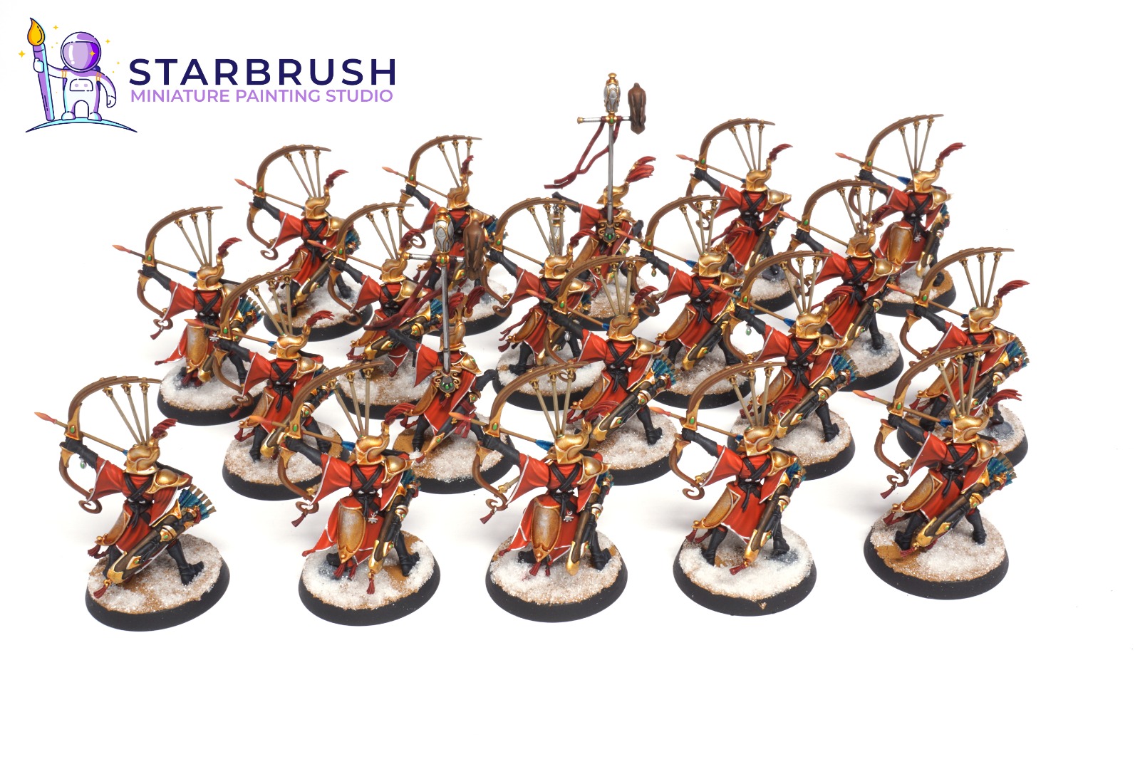 Vanari Auralan Sentinels. Lumineth. Nivel 1