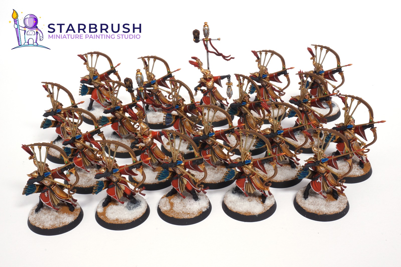 Vanari Auralan Sentinels. Lumineth. Nivel 1