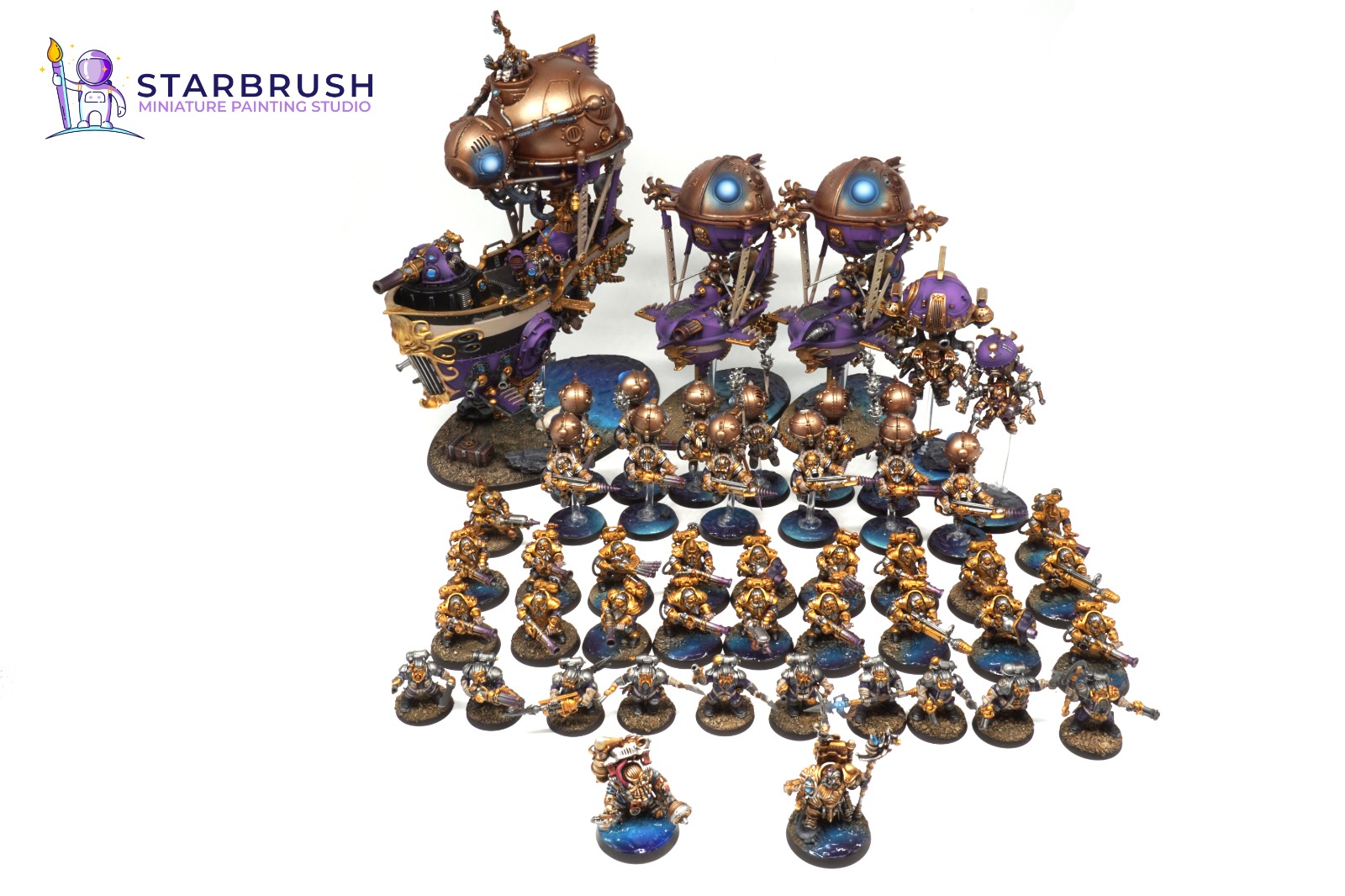 Ejército Kharadron Overlords (Altos Señores Kharadron). Nivel 2