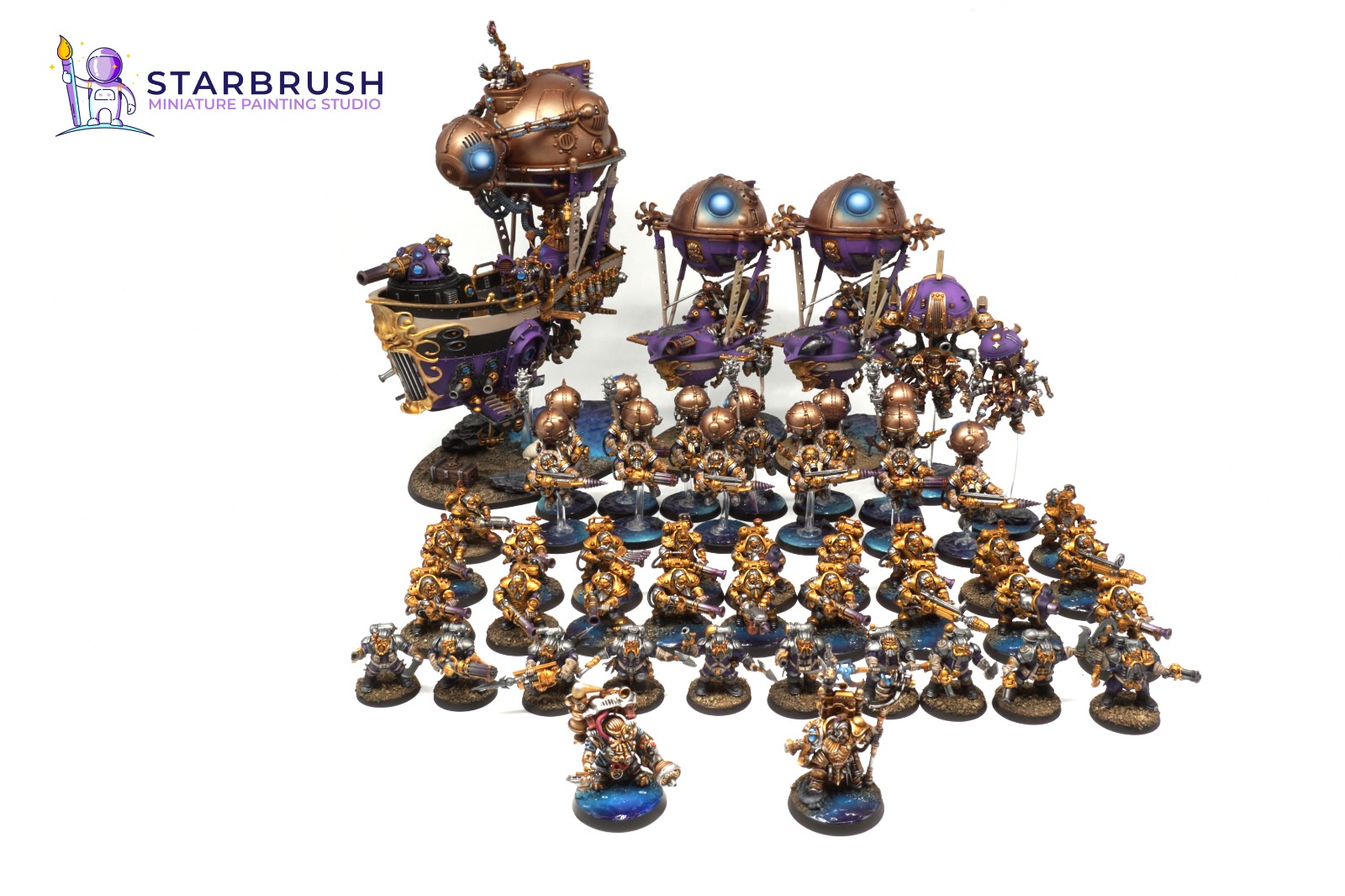 Ejército Kharadron Overlords (Altos Señores Kharadron). Nivel 2